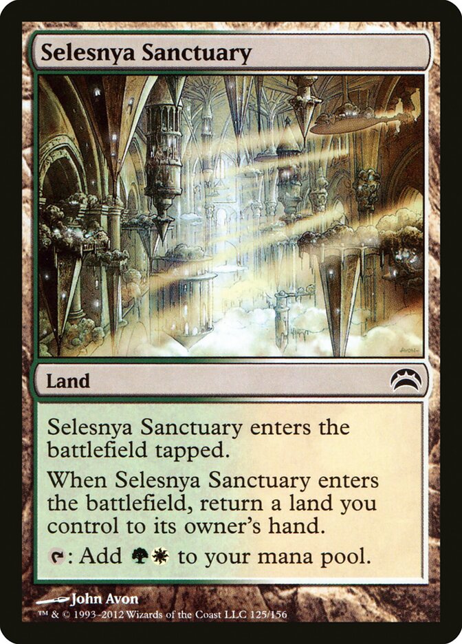 Selesnya Sanctuary — Planechase 2012 125/156