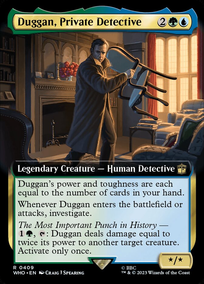 Duggan, Private Detective — Doctor Who 409/1178
