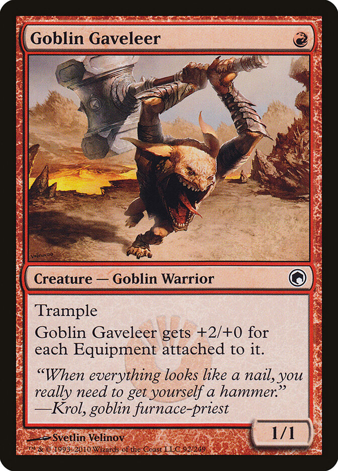 Goblin Gaveleer — Scars of Mirrodin 92/249