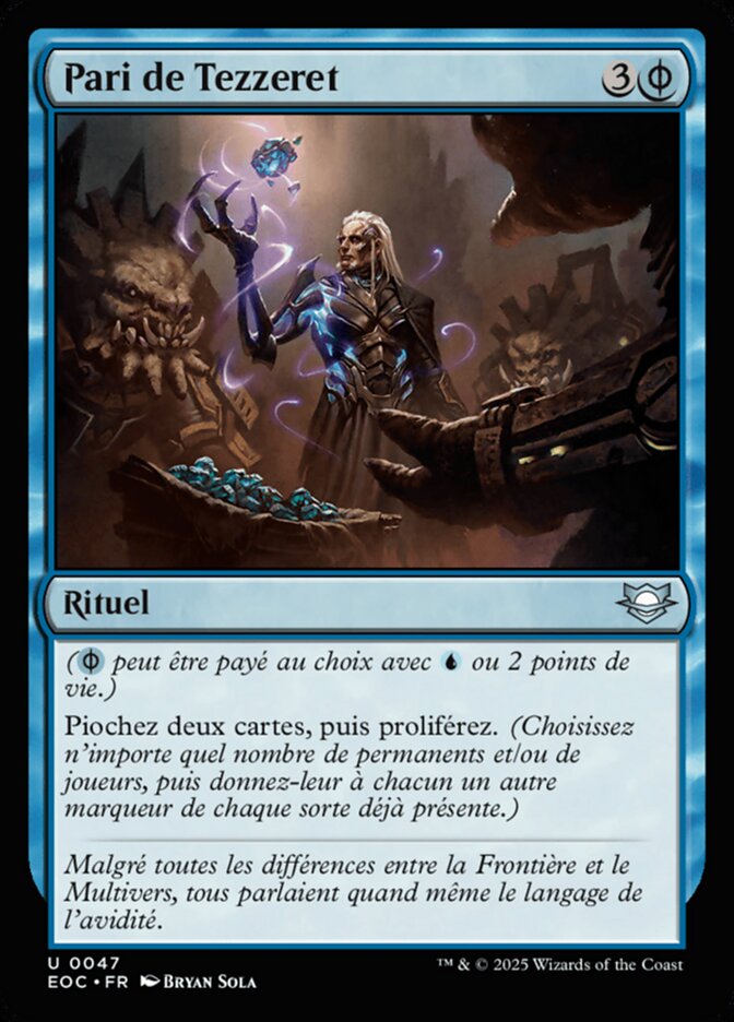Pari de Tezzeret — Edge of Eternities Commander 47/191