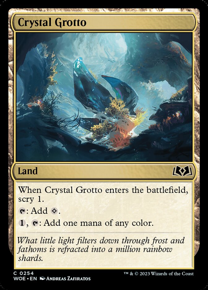 Crystal Grotto — Wilds of Eldraine 254/381
