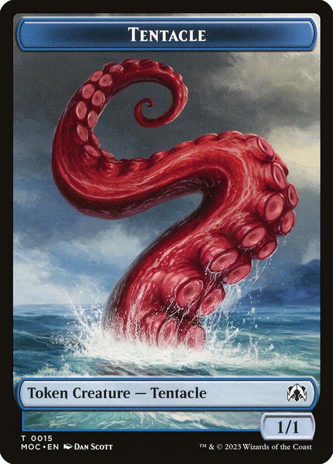Tentacle — March of the Machine Commander Tokens 15/46