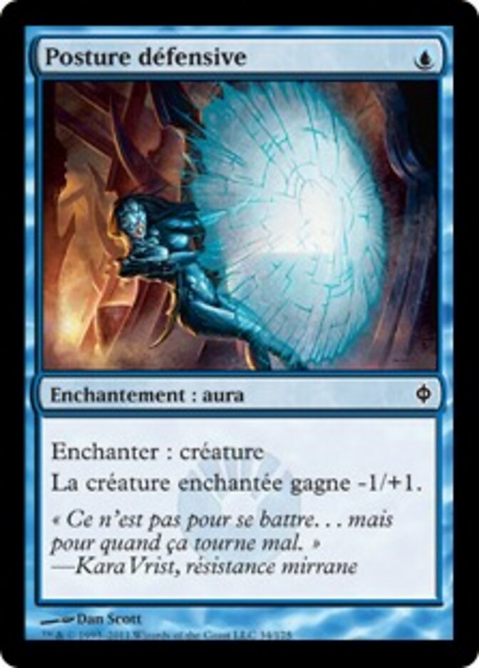 Posture défensive — New Phyrexia 34/175