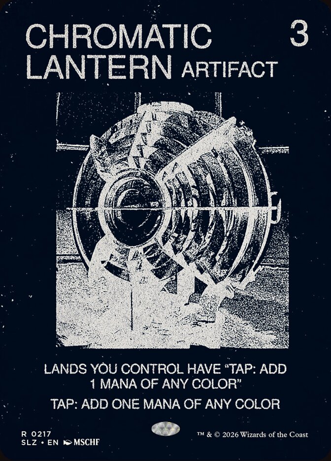 Chromatic Lantern — The Zeta Set 217/363