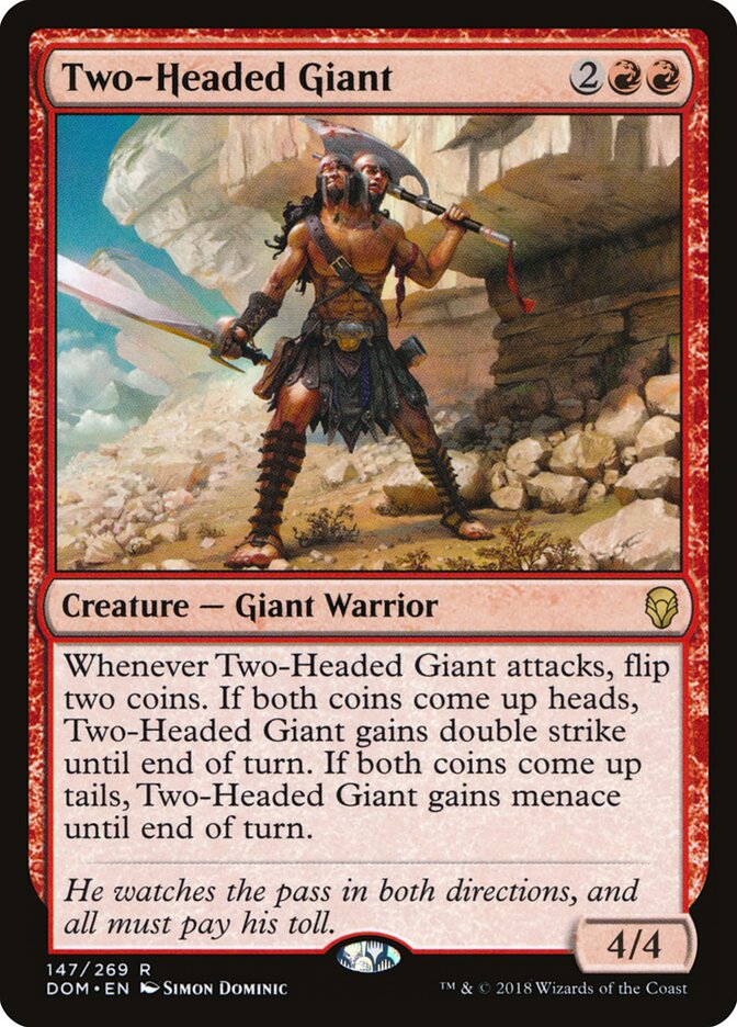 Géant bicéphale — Dominaria 147/280