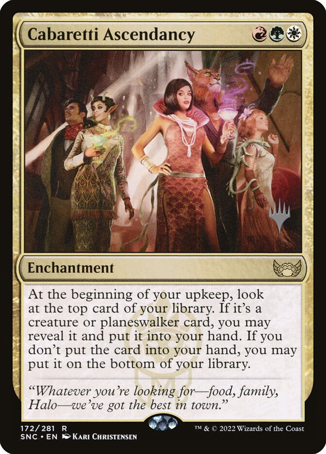 Cabaretti Ascendancy — Streets of New Capenna Promos 172p/161