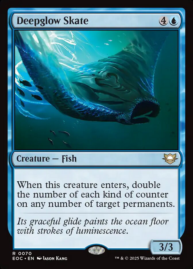 Raie bioluminescente — Edge of Eternities Commander 70/191