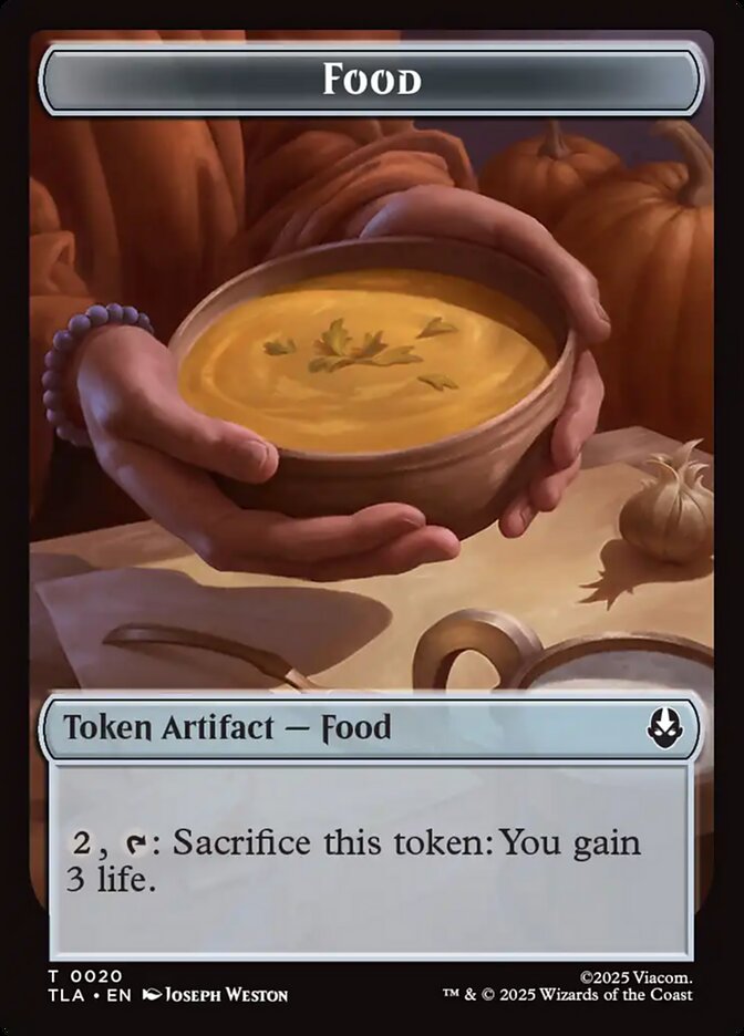 Food — Avatar: The Last Airbender Tokens 20/22
