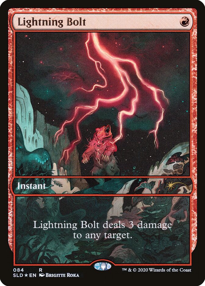Lightning Bolt — Secret Lair Drop 84/2754