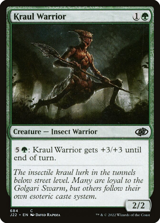 Kraul Warrior — Jumpstart 2022 684/835