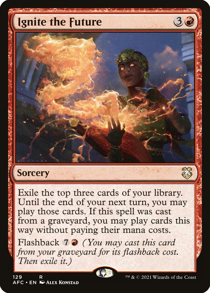 Ignite the Future — Forgotten Realms Commander 129/331