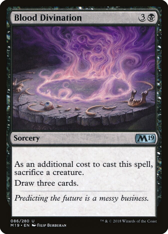 Divination de sang — Core Set 2019 86/314