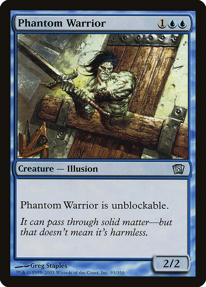 Phantom Warrior — Eighth Edition 93★/710