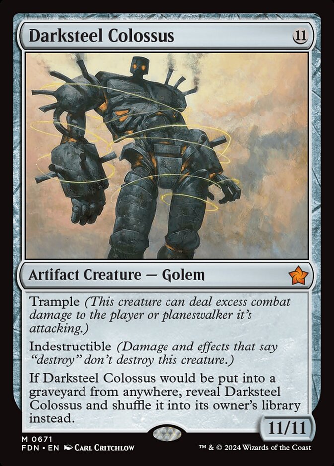 Darksteel Colossus — Foundations 671/771