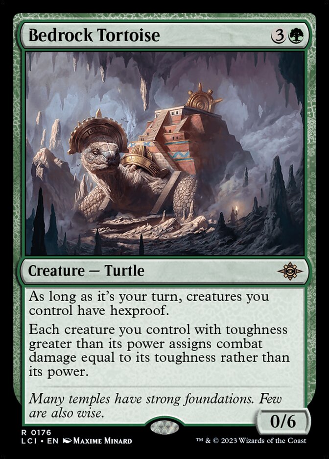 Bedrock Tortoise — The Lost Caverns of Ixalan 176/416