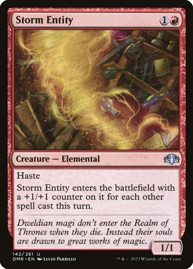 Entité d'orage — Dominaria Remastered 142/457