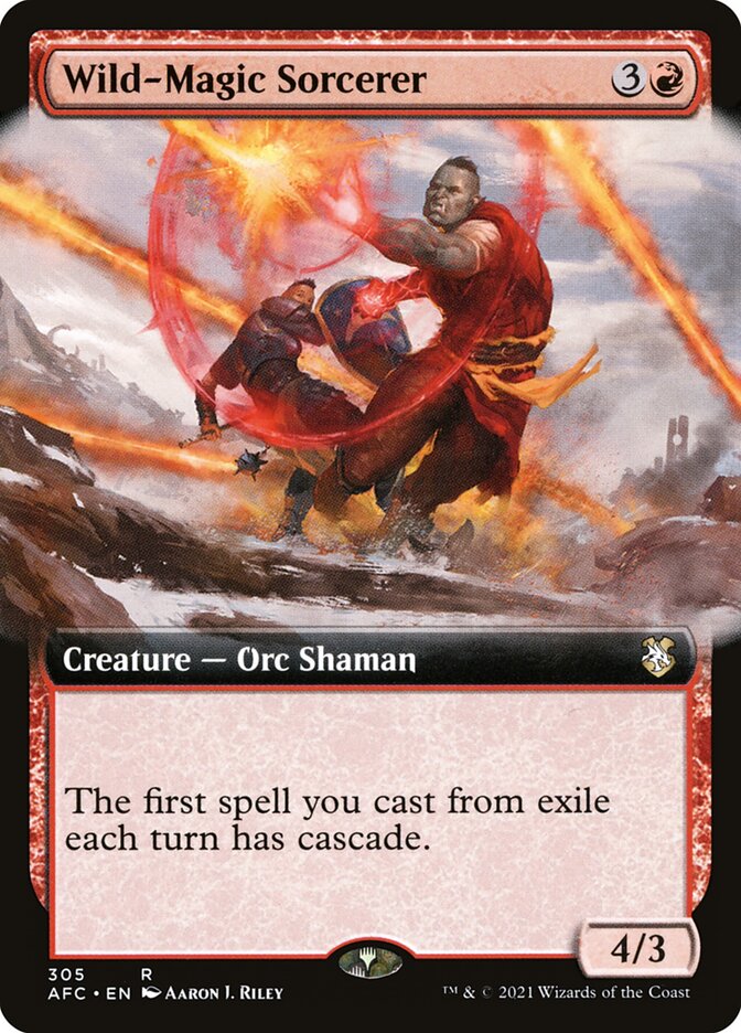 Wild-Magic Sorcerer — Forgotten Realms Commander 305/331
