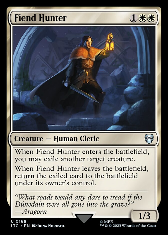 Fiend Hunter — Tales of Middle-earth Commander 168/591