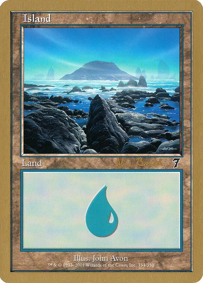 Island — World Championship Decks 2001 ab334/138