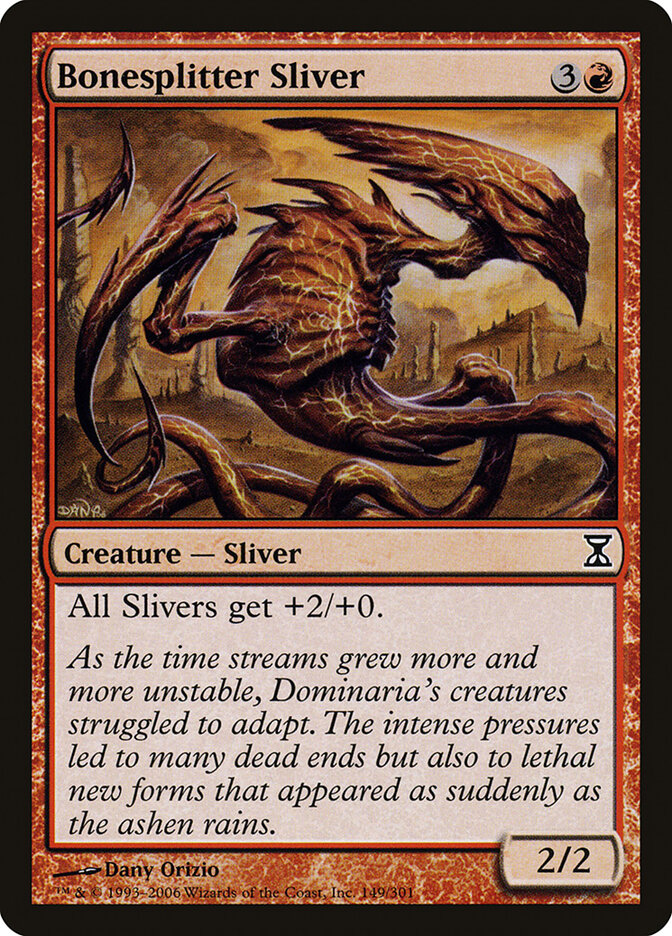 Bonesplitter Sliver — Time Spiral 149/301