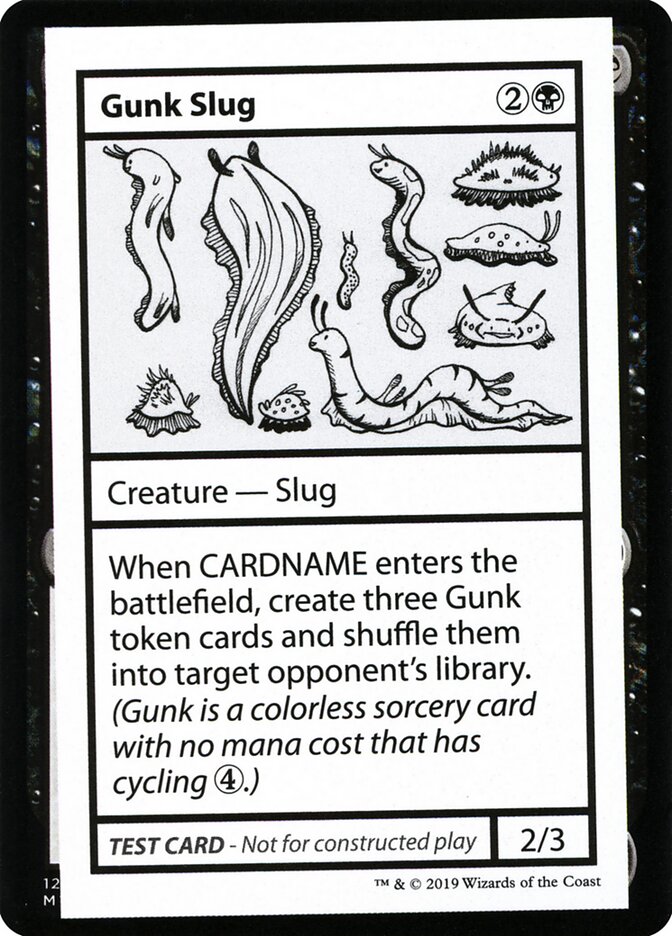 Gunk Slug — Mystery Booster Playtest Cards 2021 43/121