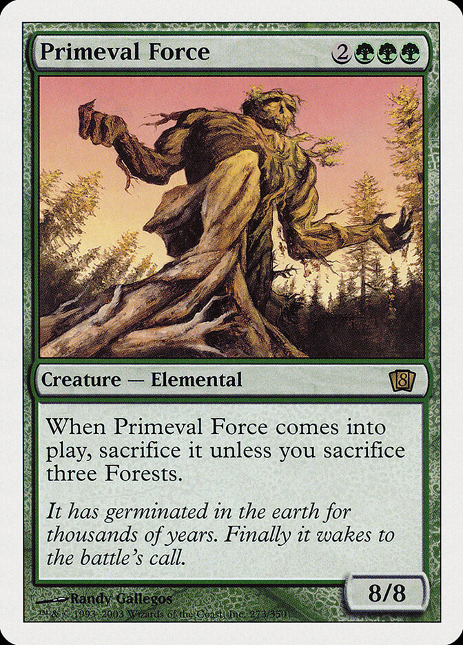 Primeval Force — Eighth Edition 273/710