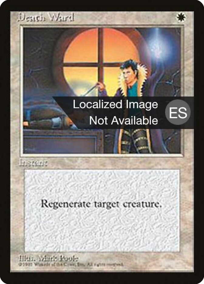 Death Ward — Fourth Edition Foreign Black Border 21/378