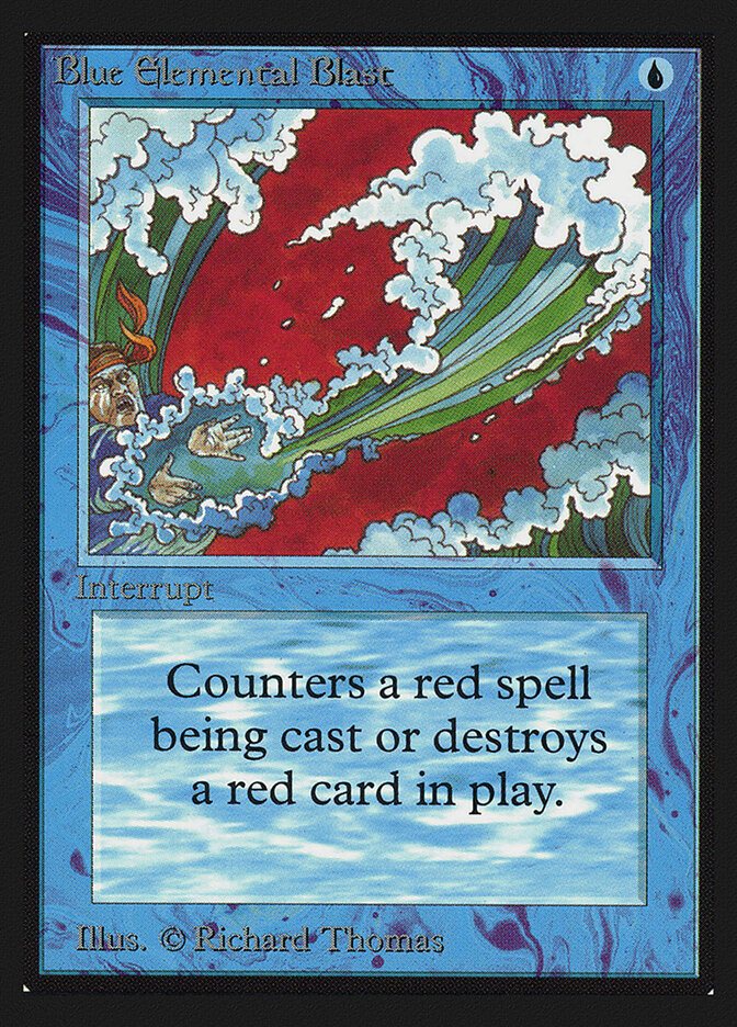 Blue Elemental Blast — Intl. Collectors' Edition 50/302