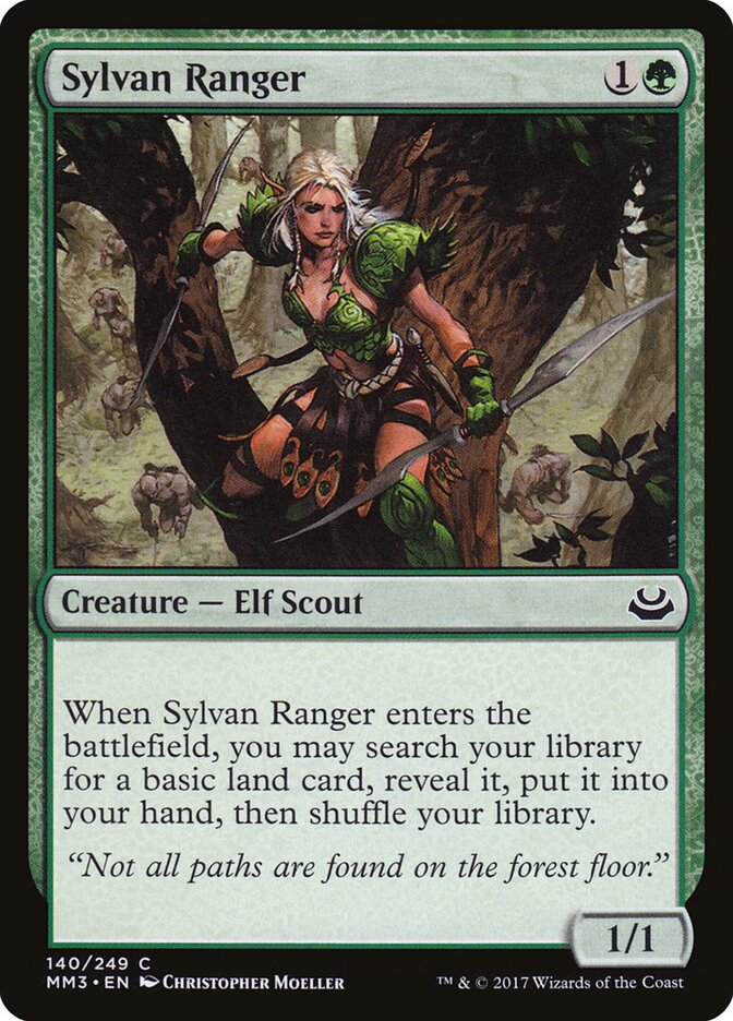 Sylvan Ranger — Modern Masters 2017 140/249