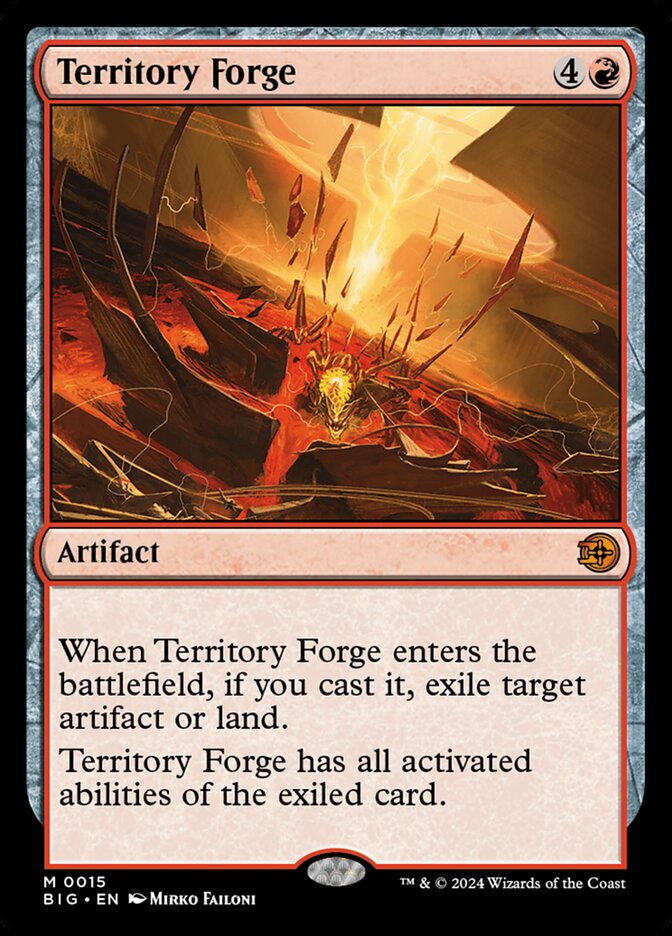 Territory Forge — The Big Score 15/95