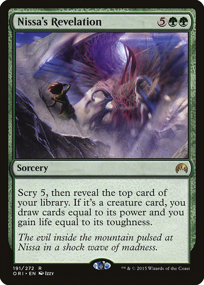 Nissa's Revelation — Magic Origins 191/288