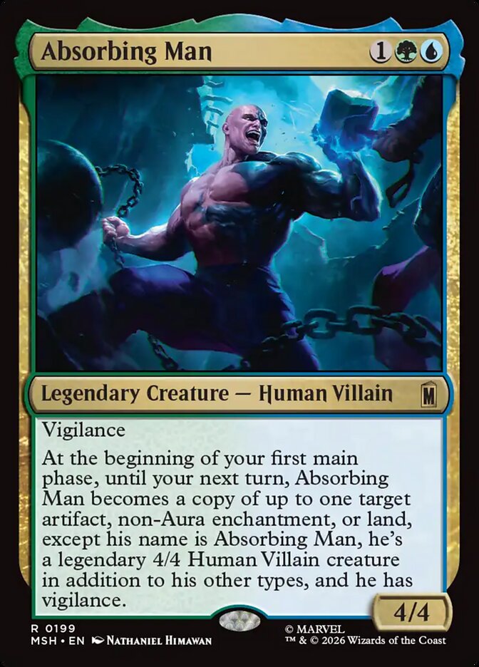 Absorbing Man — Marvel Super Heroes 199/453