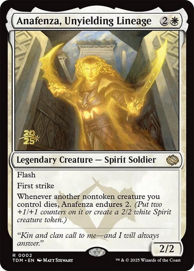 Anafenza, Unyielding Lineage — Tarkir: Dragonstorm Promos 2s/160
