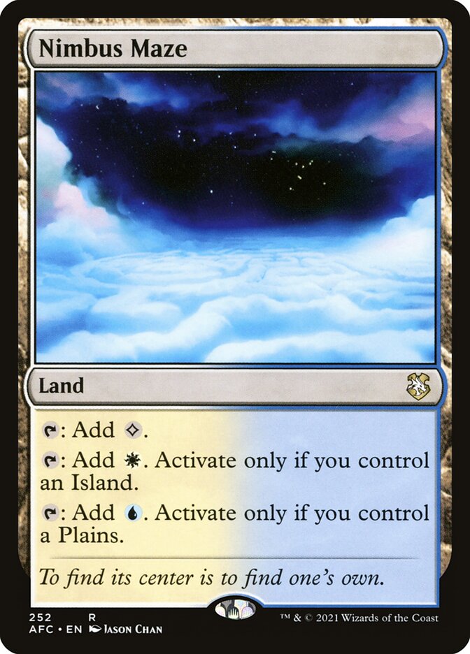 Nimbus Maze — Forgotten Realms Commander 252/331