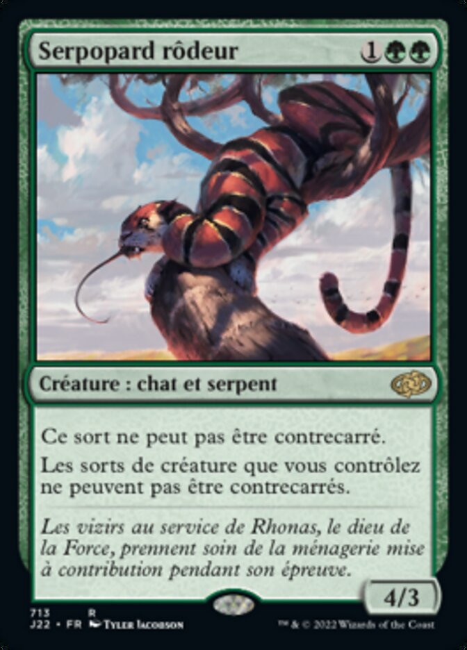 Serpopard rôdeur — Jumpstart 2022 713/835