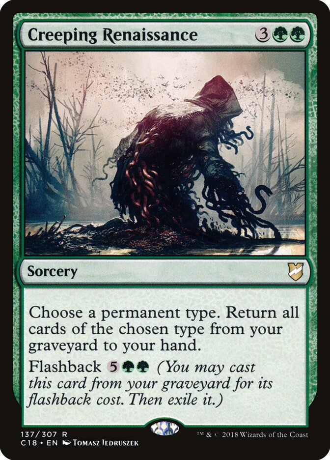 Creeping Renaissance — Commander 2018 137/307