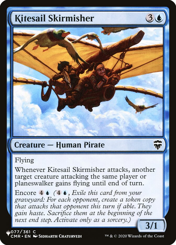 Kitesail Skirmisher — The List CMR-77/5581