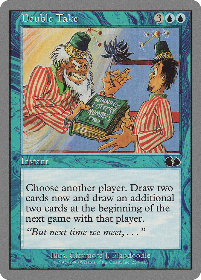 Double Take — Unglued 23/88