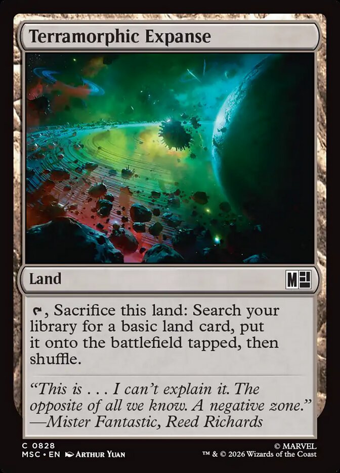 Terramorphic Expanse — Marvel Super Heroes Commander 828/866