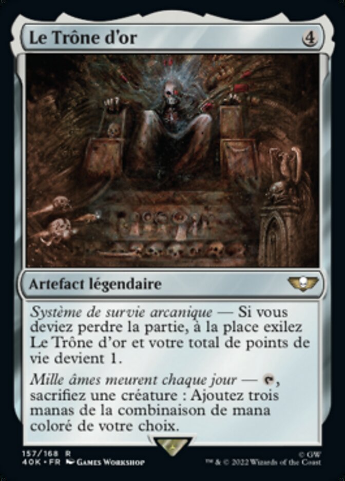 Le Trône d'or — Warhammer 40,000 Commander 157/617