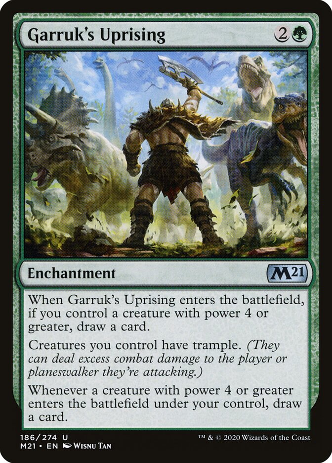 Garruk's Uprising — Core Set 2021 186/397