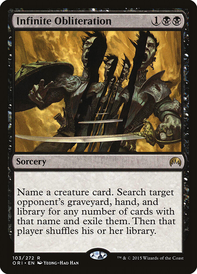 Infinite Obliteration — Magic Origins 103/288