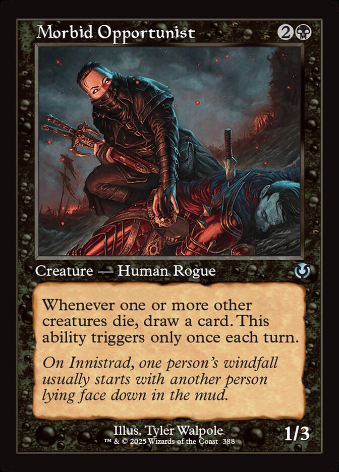 Morbid Opportunist — Innistrad Remastered 388/495