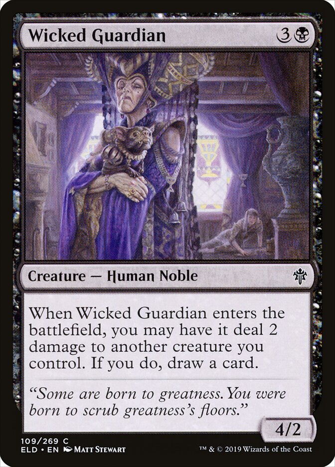 Wicked Guardian — Throne of Eldraine 109/398
