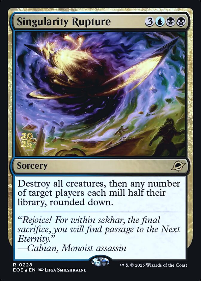 Singularity Rupture — Edge of Eternities Promos 228s/160