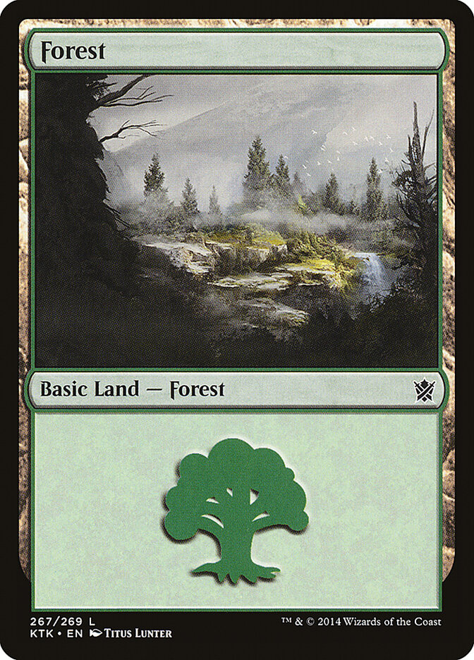 Forest — Khans of Tarkir 267/293
