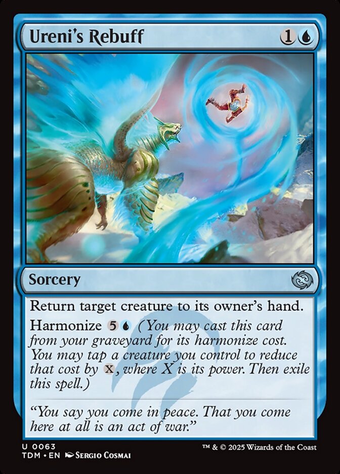 Ureni's Rebuff — Tarkir: Dragonstorm 63/427