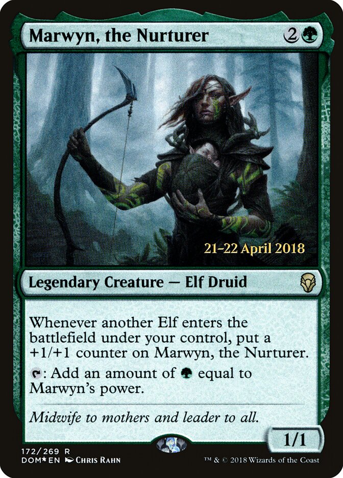Marwyn, the Nurturer — Dominaria Promos 172s/118