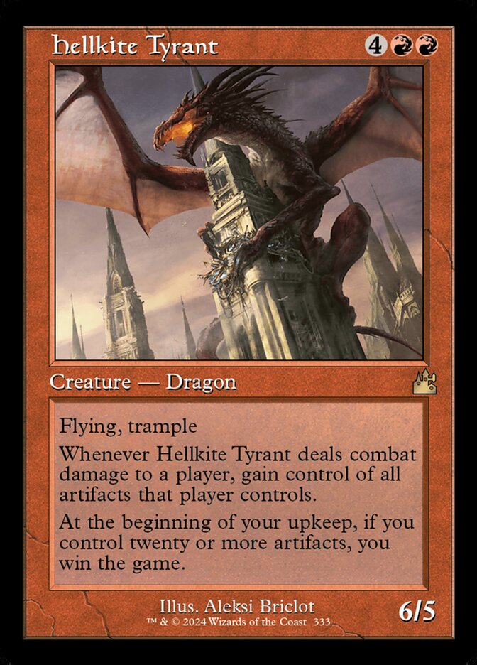 Hellkite Tyrant — Ravnica Remastered 333/531