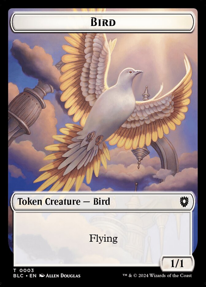 Bird — Bloomburrow Commander Tokens 3/41